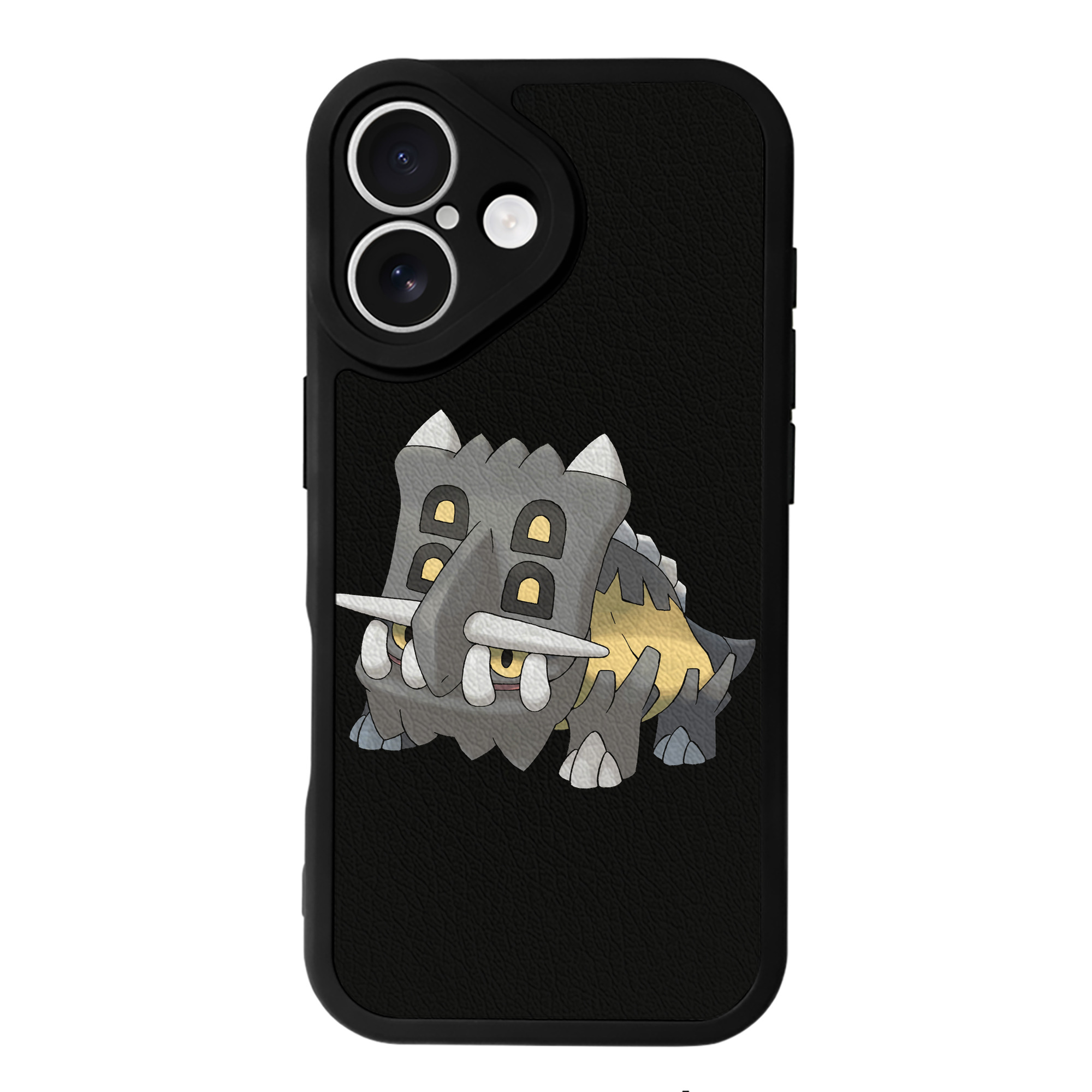 （画像用） ポケットモンスター Pokémon 【iPhone 16シリーズ対応】シリコンスマホケース（レザー調） 材質：シリコン